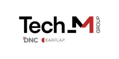 LOGOTIP Tech-M+DNC-EARFLAP